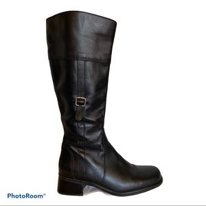 La Canadienne Heeled Boots Atlanta Black Size 8.5